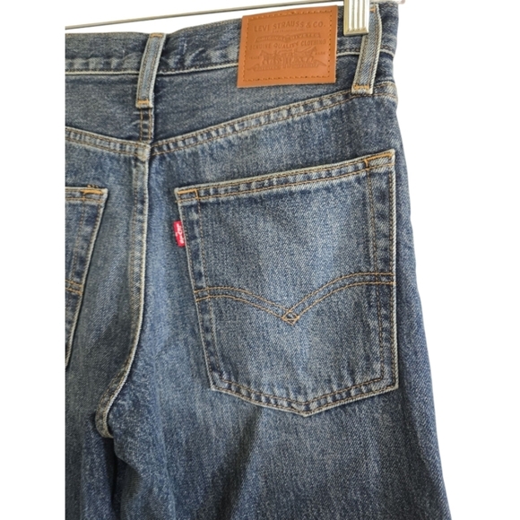 Levi's® Premium Baggy Dad Women Jeans Rigid Denim Size 23 Loose Fit 100% Cotton - Picture 7 of 10